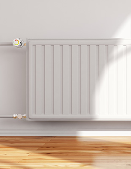 De benodigde capaciteit van een nieuwe radiator berekenen