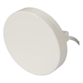 Sanivesk Luchtventiel met Instelbare Doorstroom Staal Wit Ø100mm