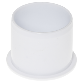 PPC Einddop (Buis) 40mm Wit