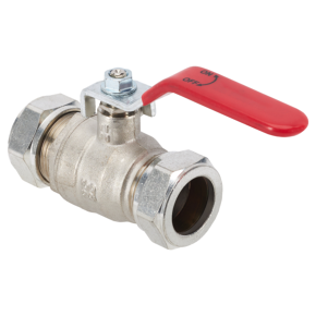 Sanivesk CV Kogelkraan Knel Hendel Messing 22mm