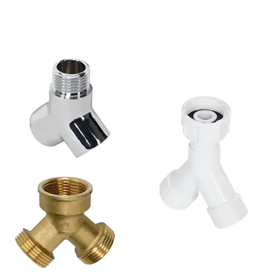 Wasmachine Y-stukken