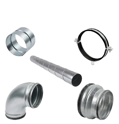 Spiraalbuis Luchtkanalen