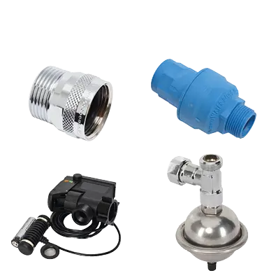 Wasmachine waterslot en Waterslagdemper